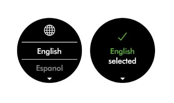 Смена языка