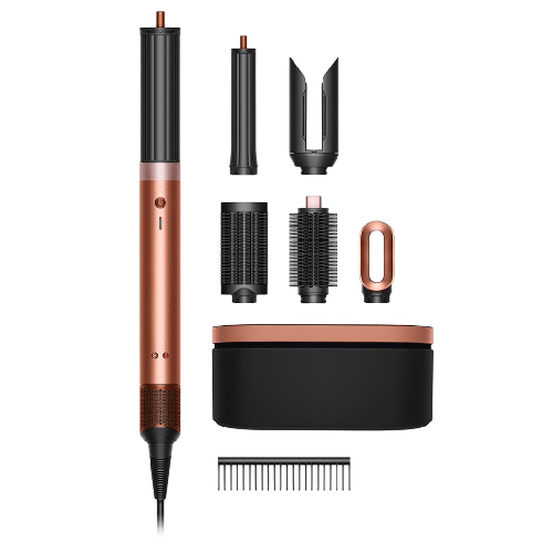 Стайлер Dyson Airwrap HS09 Сo-anda2x ID янтарный шелк/розовое шампанское с чехлом