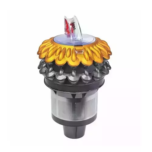Циклон для пылесосов Dyson CY28, серебряный/желтый