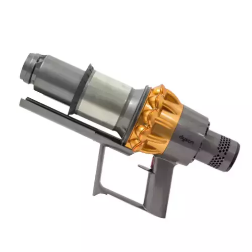 Корпус, мотор, циклон в сборе для беспроводных пылесосов Dyson V15 (SV47), желтый