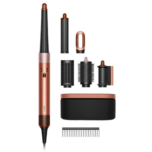 Стайлер Dyson Airwrap HS08 ID янтарный шелк/розовое шампанское с чехлом и расчёской