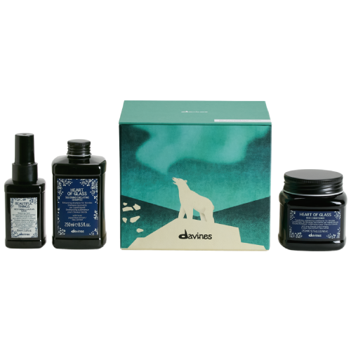 Набор heart of glass для сияния волос цвета блонда/ Mysterious polar regions