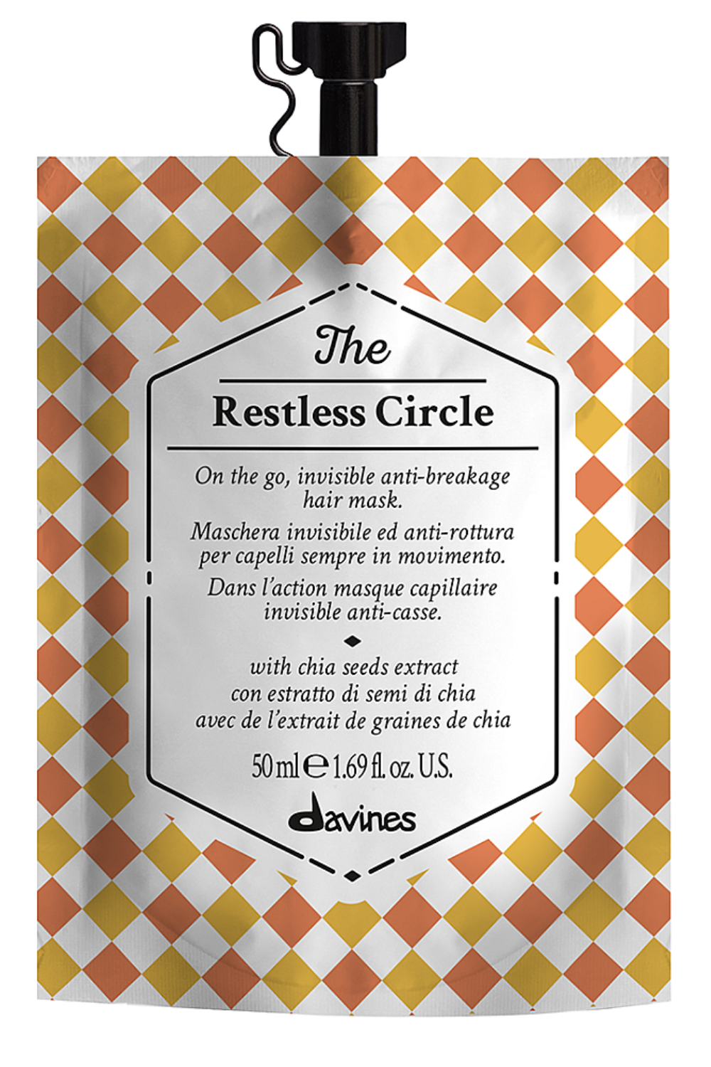 Маска суперфуд для неугомонных волос The restless circle