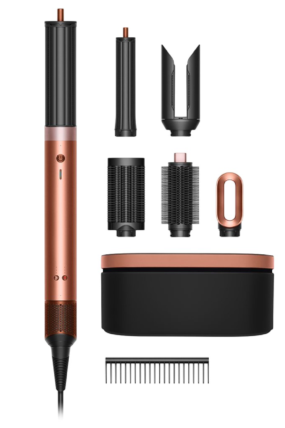 Стайлер Dyson Airwrap HS09 Сo-anda2x ID янтарный шелк/розовое шампанское с чехлом