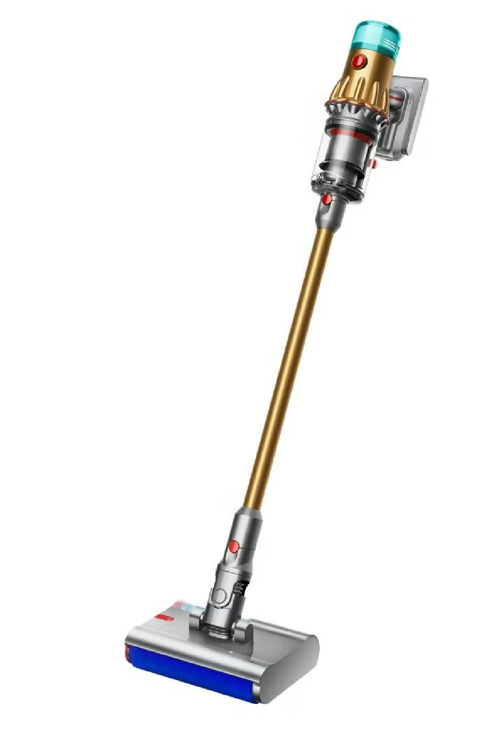 Беспроводной пылесос Dyson V12S SV46 Detect Slim Complete Submarine никель/золото