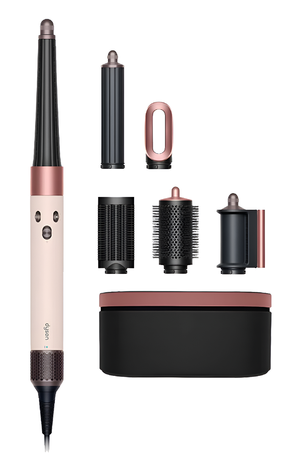 Стайлер Dyson Airwrap HS08 ID Straight+Wavy розовая керамика/розовое золото с чехлом