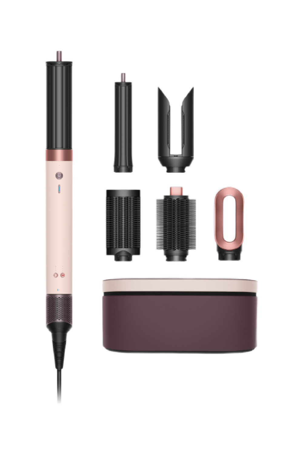 Стайлер Dyson Airwrap HS09 Сo-anda2x ID розовая керамика/розовое золото с чехлом