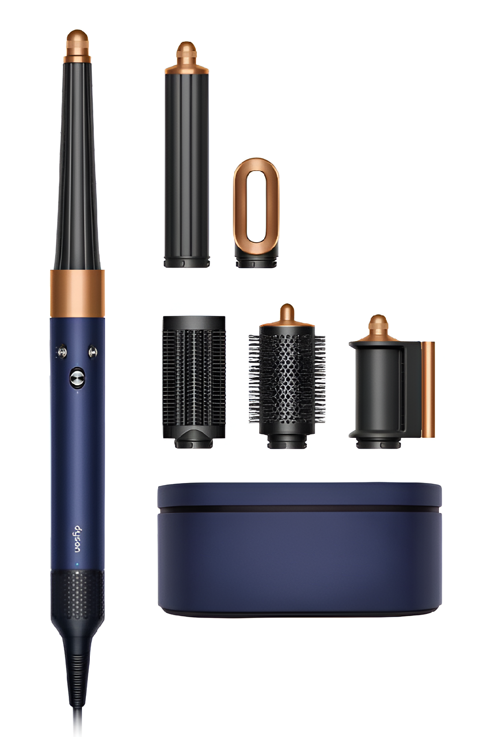 Стайлер Dyson Airwrap HS08 ID берлинская лазурь/яркая медь с чехлом