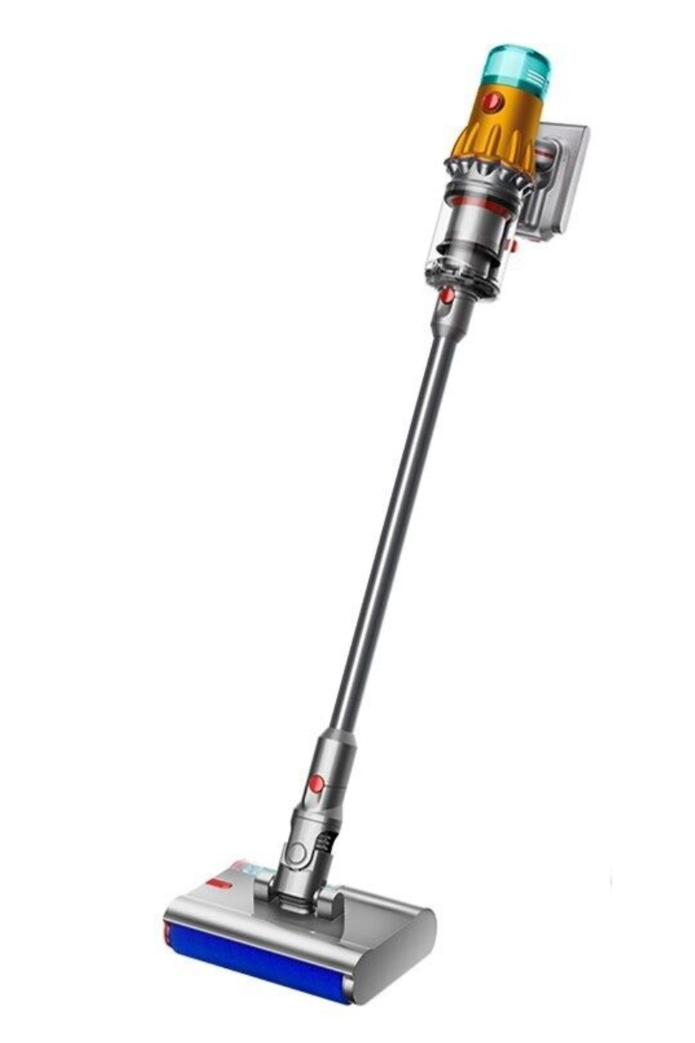 Беспроводной пылесос Dyson SV46 V12S Detect Slim Submarine желтый/никель