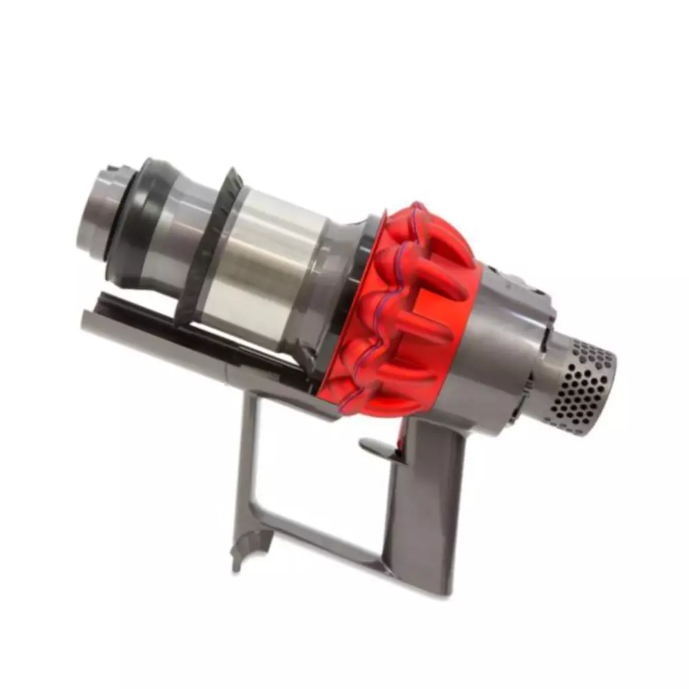 Корпус, мотор, циклон в сборе для беспроводных пылесосов Dyson V10 (SV12, SV27) (малый), красный