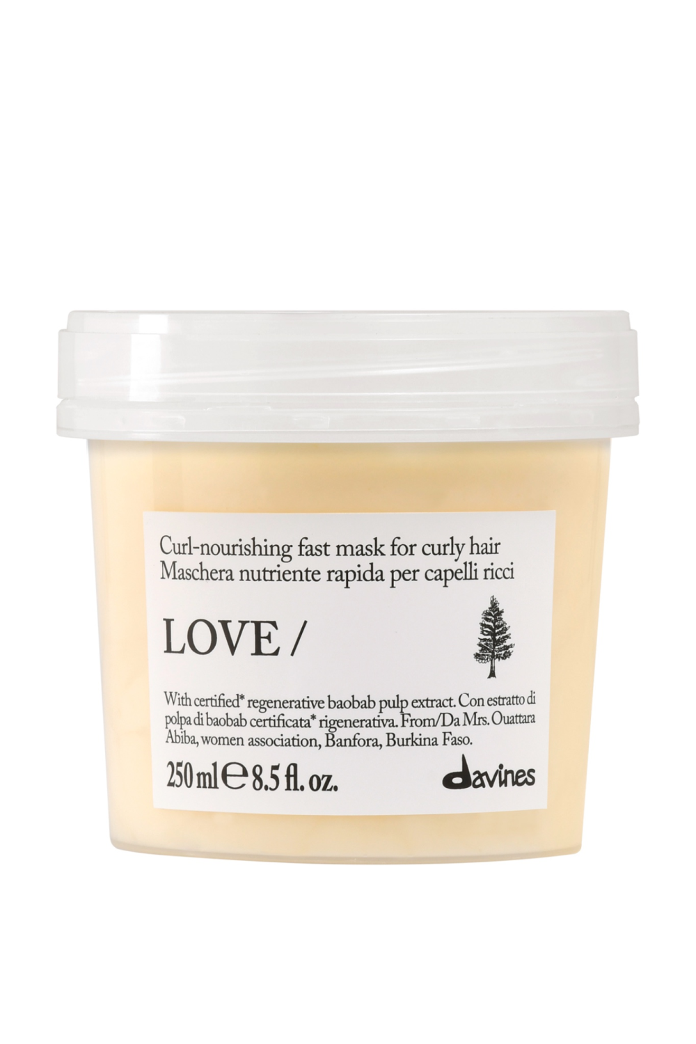 LOVE Curl питательная экспресс-маска для усиления завитка