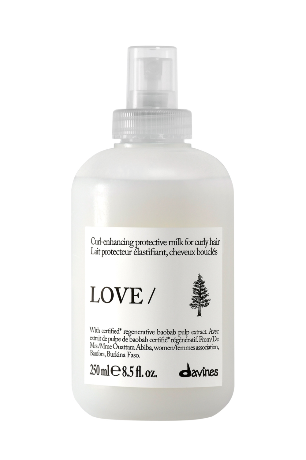 LOVE Curl защитное молочко, усиливающее завиток