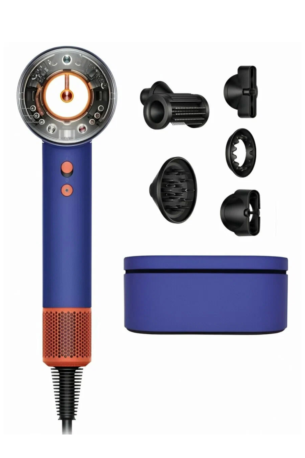 Фен Dyson Supersonic HD16 Nural синий/топаз