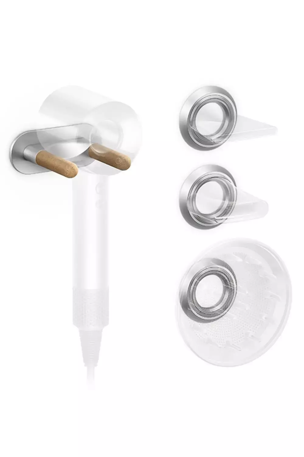 Настенное крепление для фена Dyson Supersonic™ с пробковым покрытием